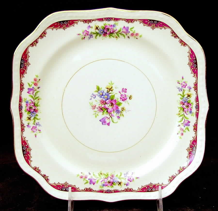 G3320 Square Salad Plate by Homer Laughlin -1