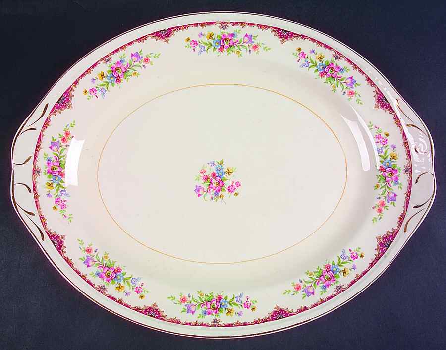 G3320 15" Oval Serving Platter by Homer Laughlin -1