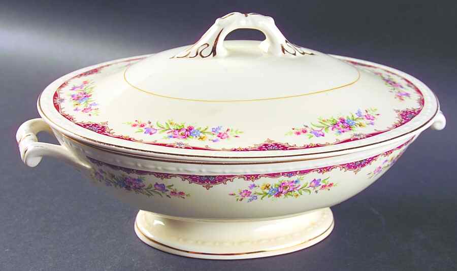 G3320 Oval Covered Vegetable by Homer Laughlin -1