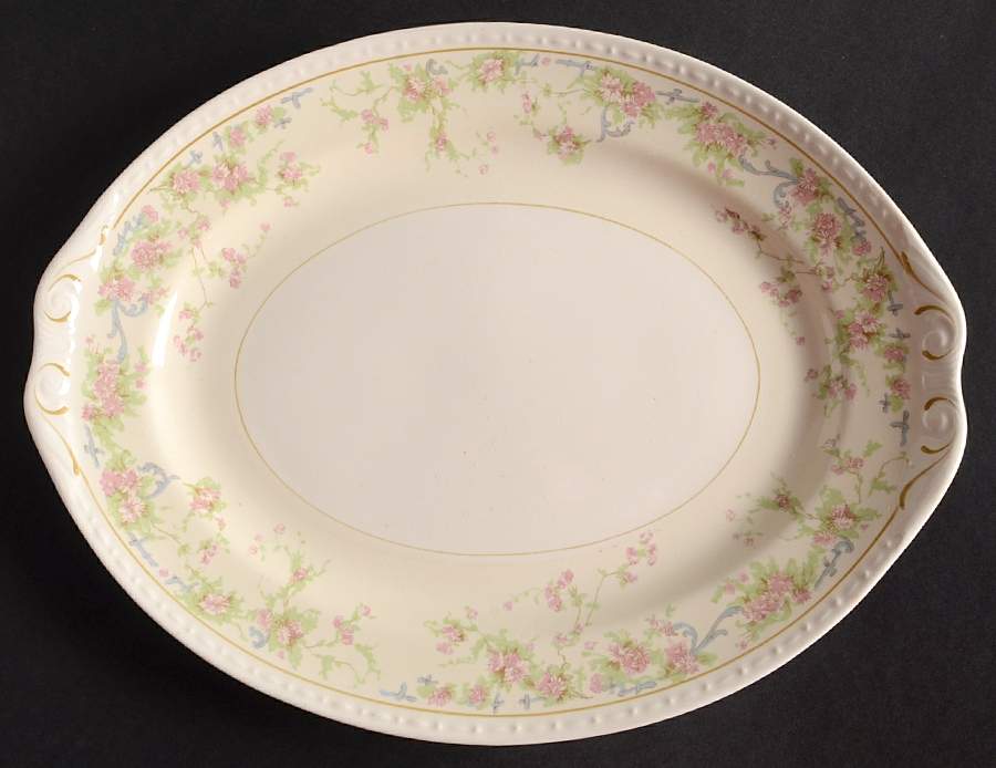 G3327 11" Oval Serving Platter by Homer Laughlin -1