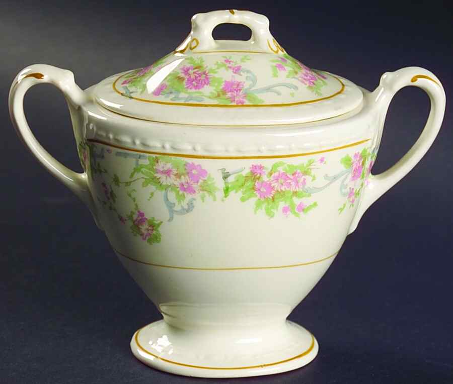 G3327 Sugar Bowl & Lid by Homer Laughlin -1