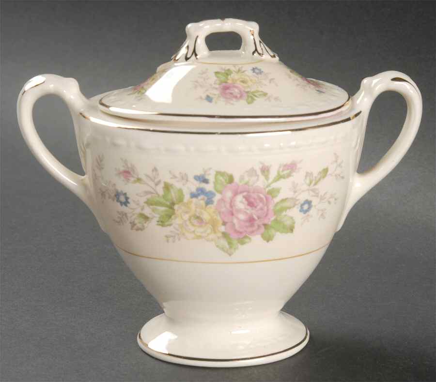 G3351-G3444 Sugar Bowl & Lid by Homer Laughlin -1
