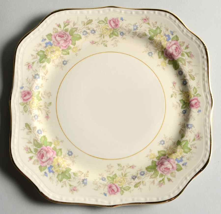 G3351-G3444 Square Salad Plate by Homer Laughlin -1