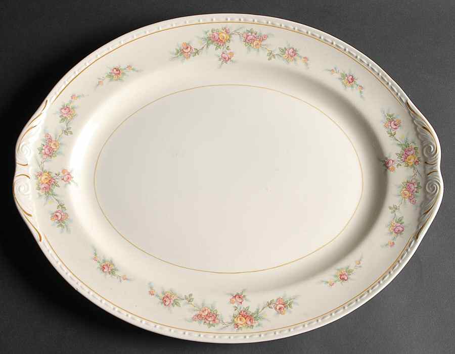 G3370 15" Oval Serving Platter by Homer Laughlin -1