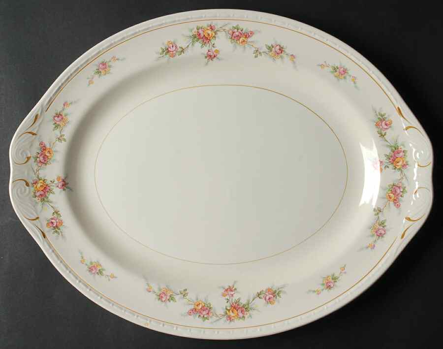 G3370 16" Oval Serving Platter by Homer Laughlin -1