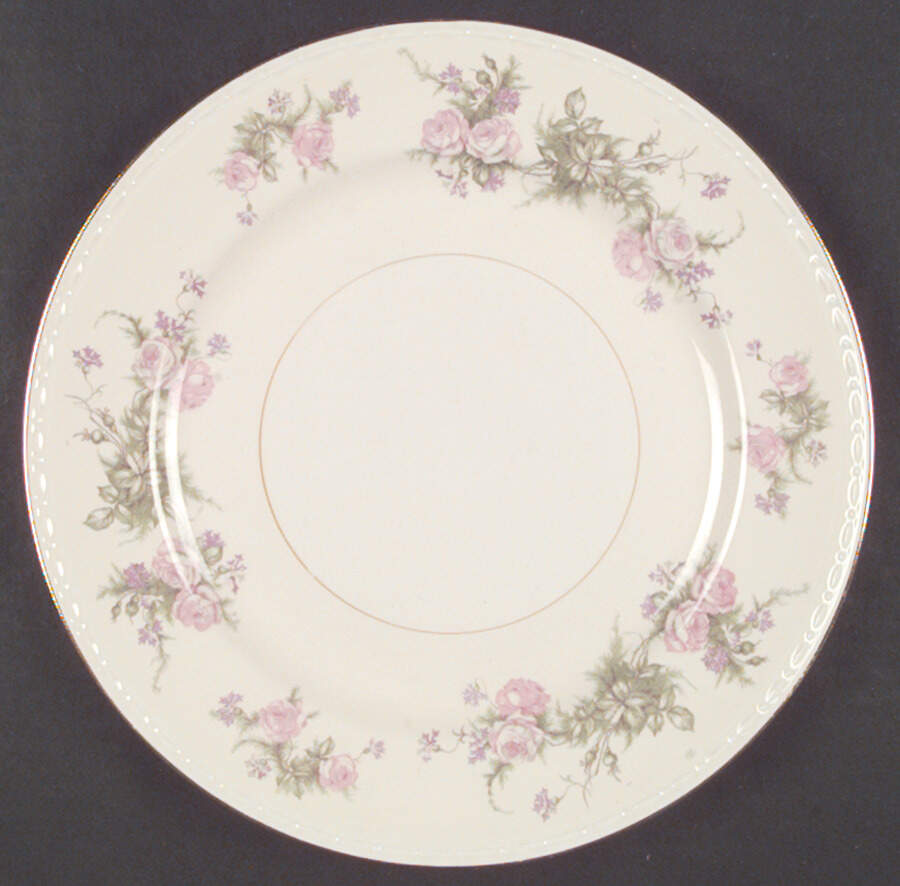 Heather Rose (Eggshell Georgian) Dinner Plate by Homer Laughlin -1