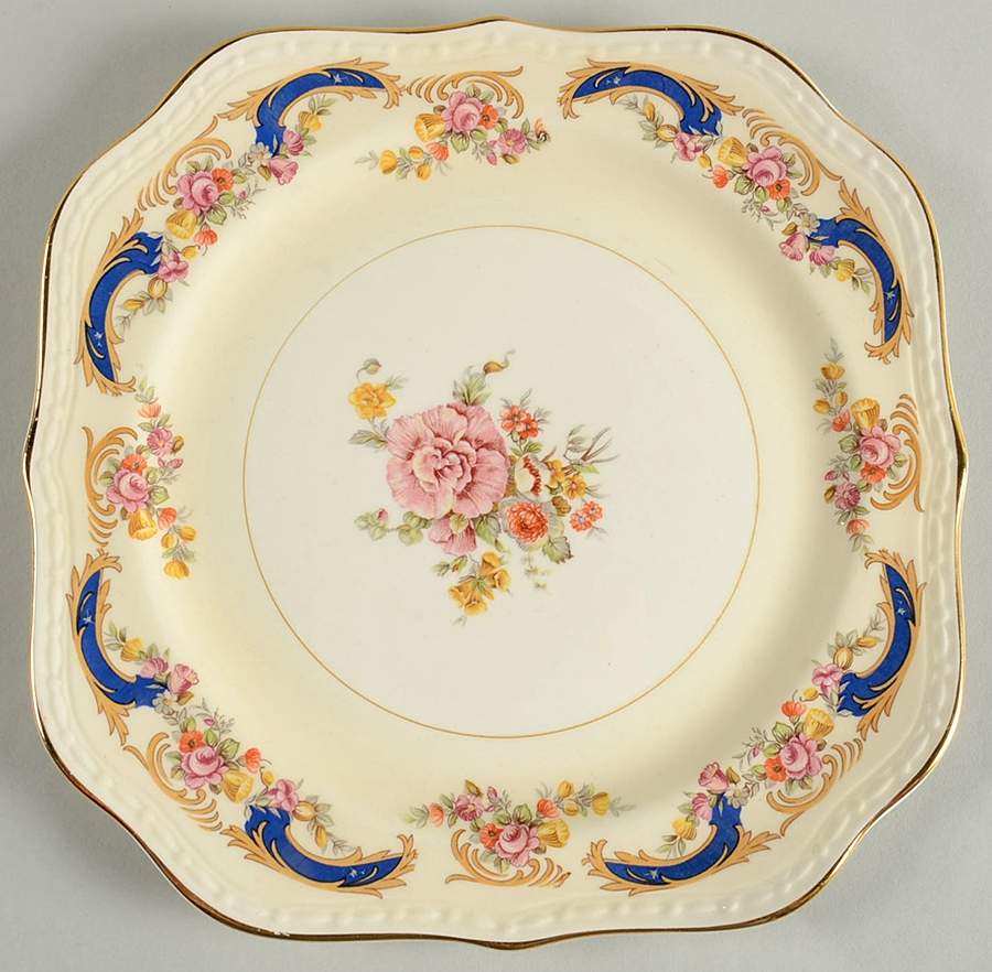 G3384 Square Salad Plate by Homer Laughlin -1
