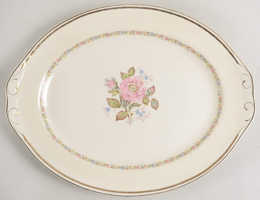 G3388 16" Oval Serving Platter by Homer Laughlin -1
