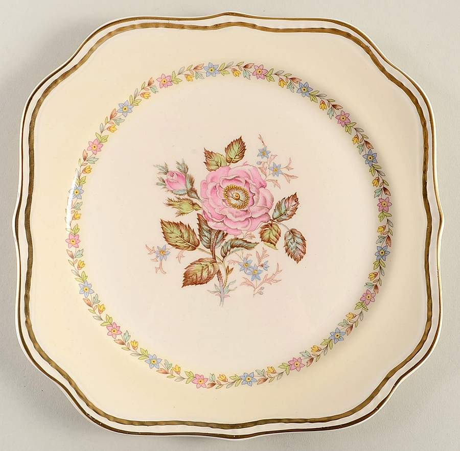 G3388 Square Salad Plate by Homer Laughlin -1