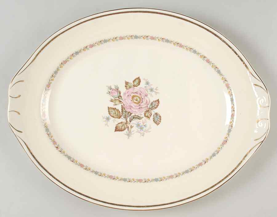 G3388 15" Oval Serving Platter by Homer Laughlin -1