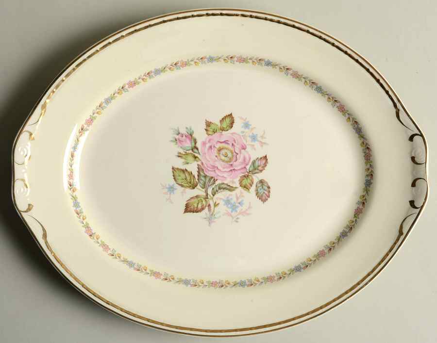 G3388 13" Oval Serving Platter by Homer Laughlin -1