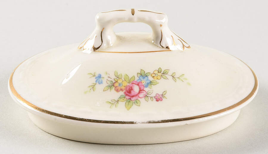 Wedgwood Lid for Sugar Bowl by Homer Laughlin -1