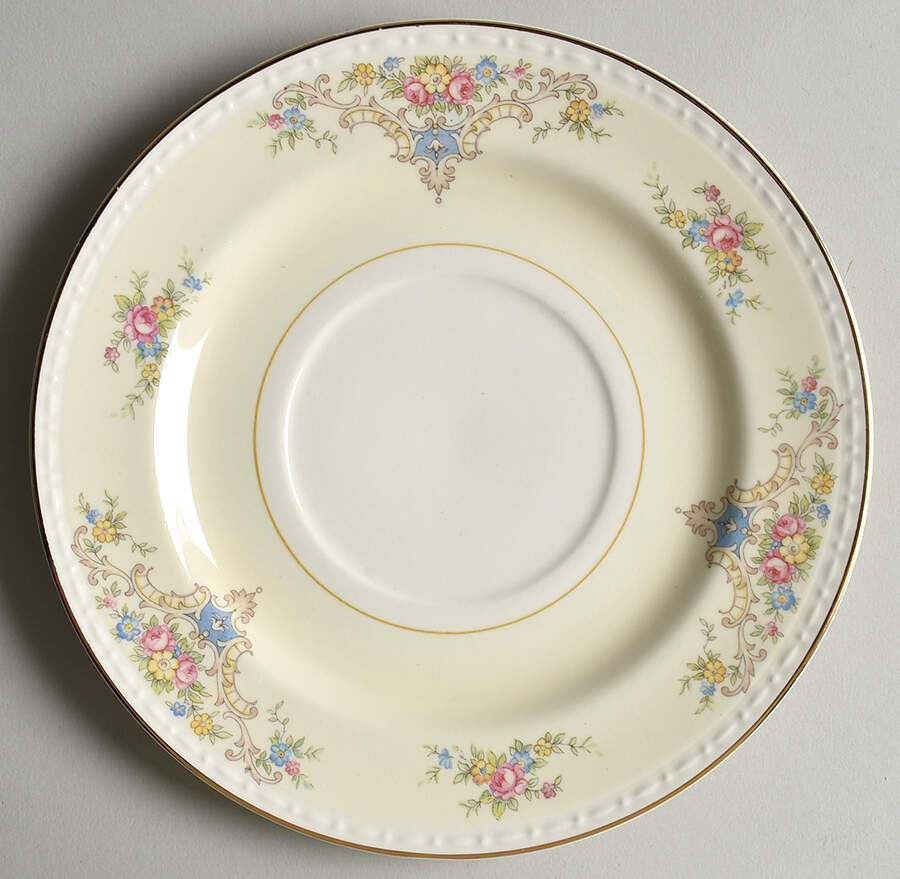 Wedgwood Saucer for Cream Soup Bowl by Homer Laughlin -1