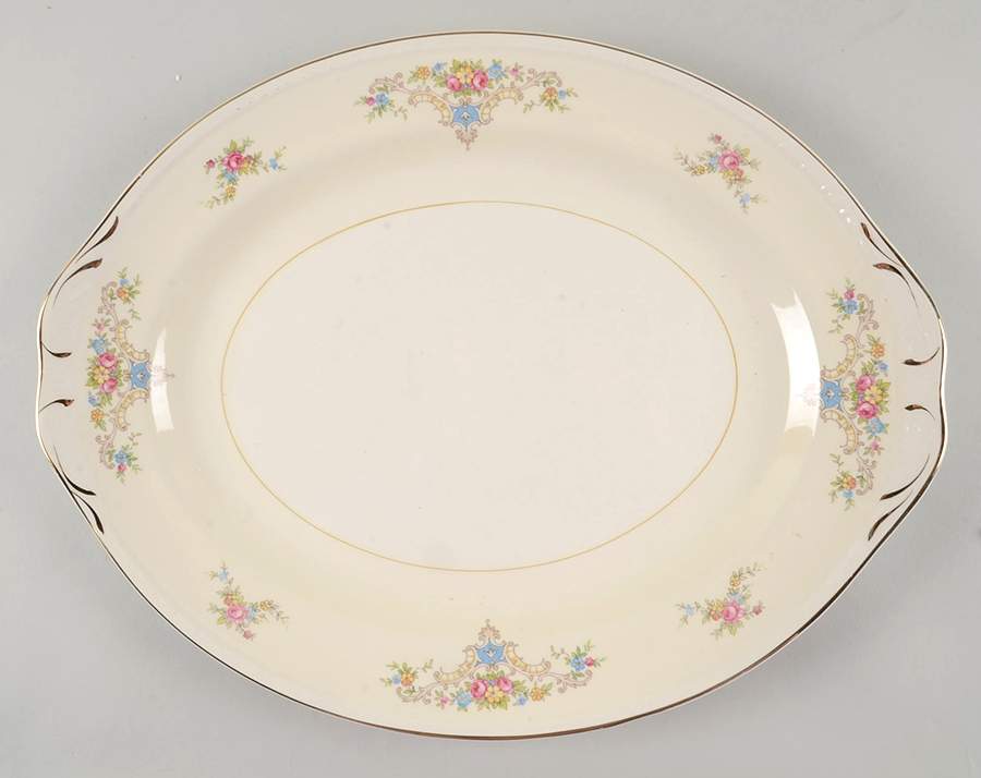 Wedgwood 16" Oval Serving Platter by Homer Laughlin -1