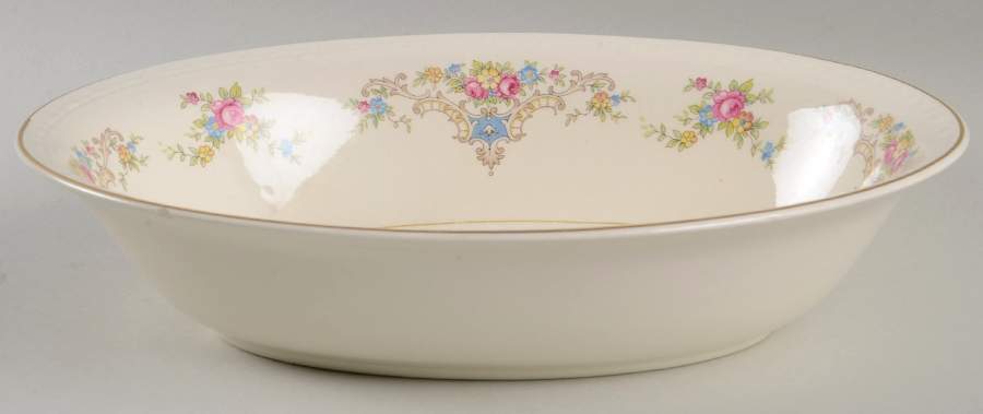 Wedgwood 9" Oval Vegetable Bowl by Homer Laughlin -1