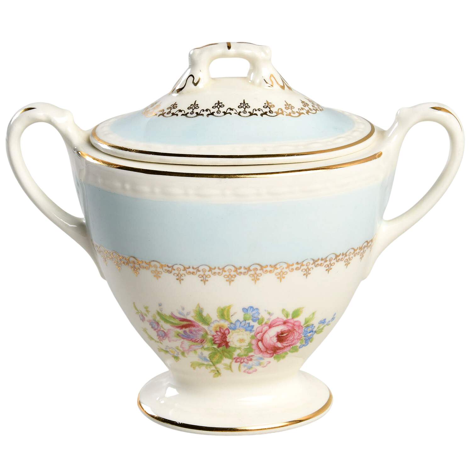 G3439 Sugar Bowl & Lid by Homer Laughlin -1