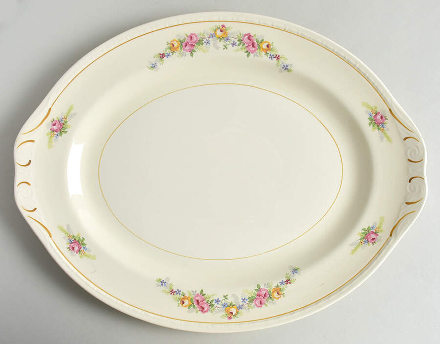 G3466 16" Oval Serving Platter by Homer Laughlin -1