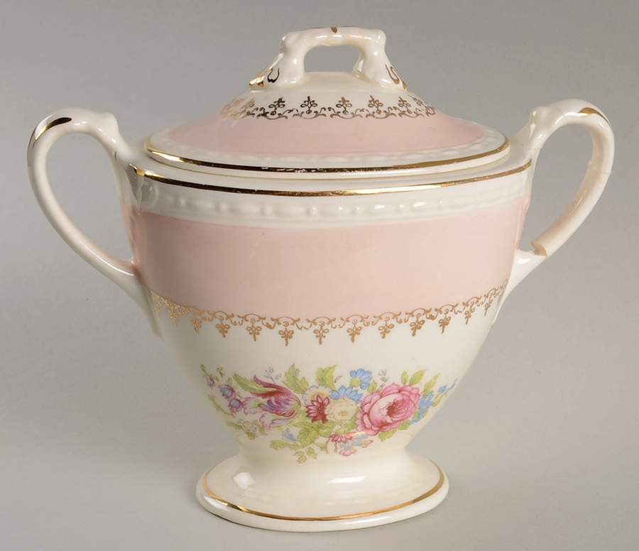 G3467 Sugar Bowl & Lid by Homer Laughlin -1