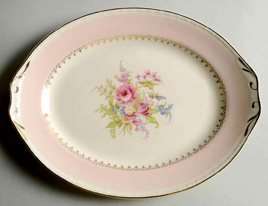 G3467 11" Oval Serving Platter by Homer Laughlin -1