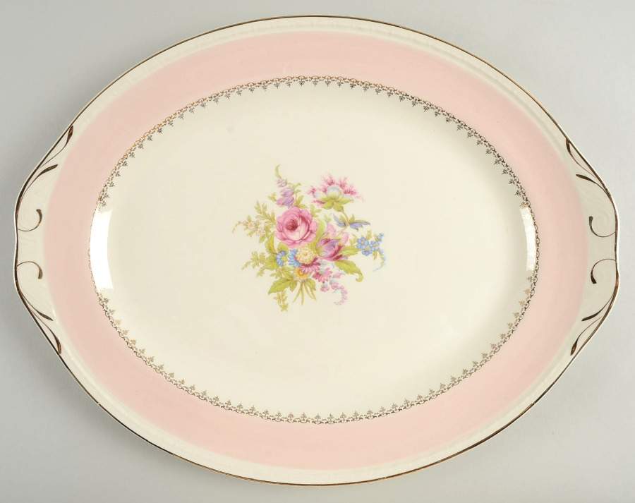 G3467 15" Oval Serving Platter by Homer Laughlin -1