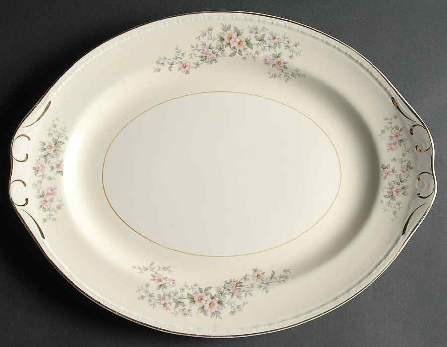 G3516 15" Oval Serving Platter by Homer Laughlin -1