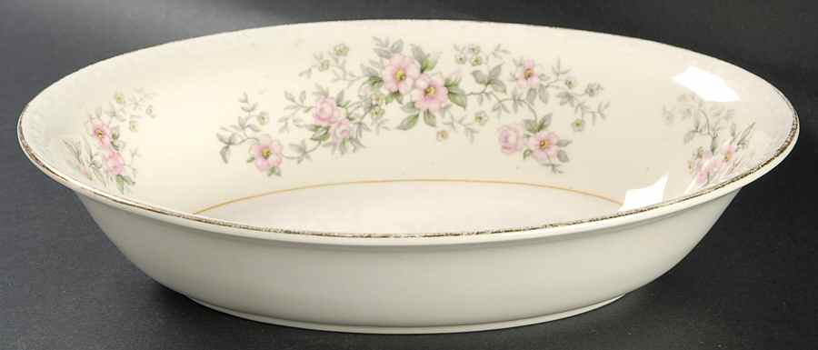 G3516 9" Oval Vegetable Bowl by Homer Laughlin -1