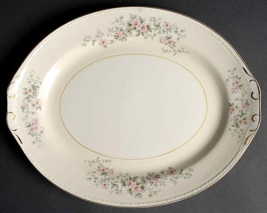 G3516 13" Oval Serving Platter by Homer Laughlin -1