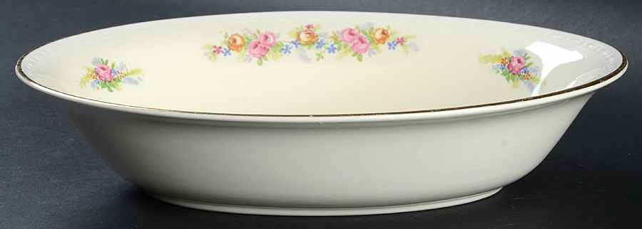 G3523 9" Oval Vegetable Bowl by Homer Laughlin -1