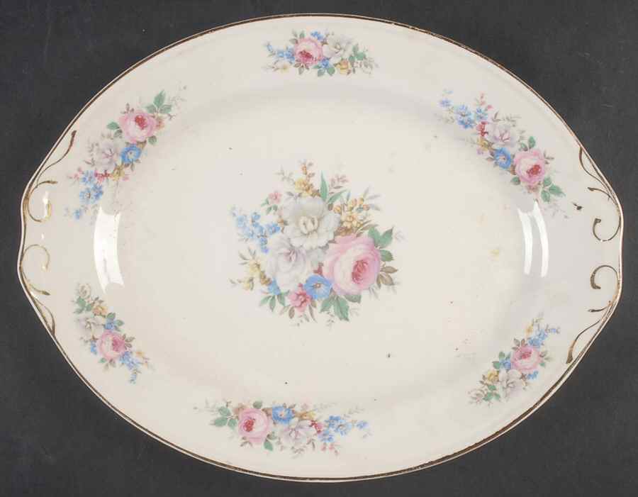 G3549 11" Oval Serving Platter by Homer Laughlin -1
