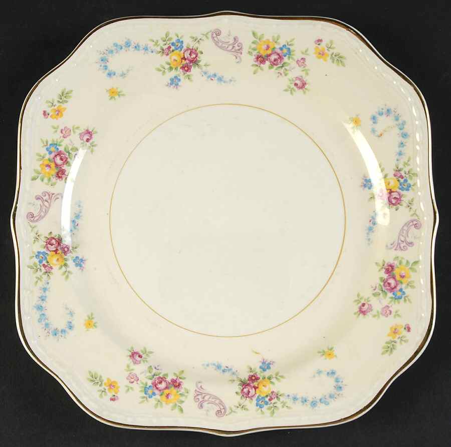G3352 Square Salad Plate by Homer Laughlin -1