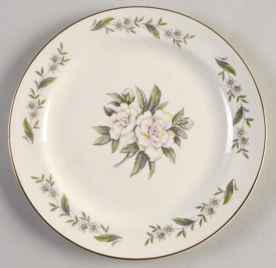 Gardenia Salad Plate by Homer Laughlin -1