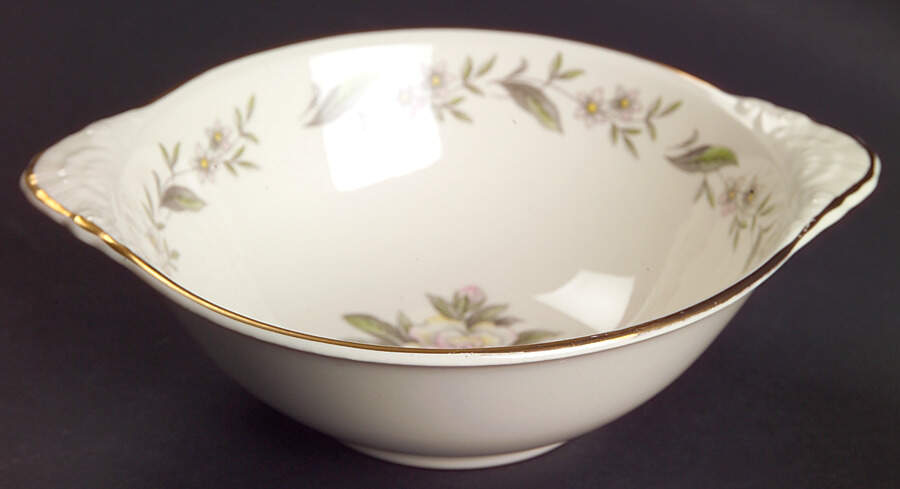 Gardenia Lugged Cereal Bowl by Homer Laughlin -1