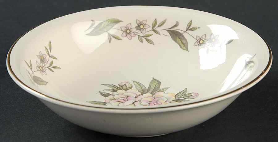 Gardenia Fruit/Dessert (Sauce) Bowl by Homer Laughlin -1