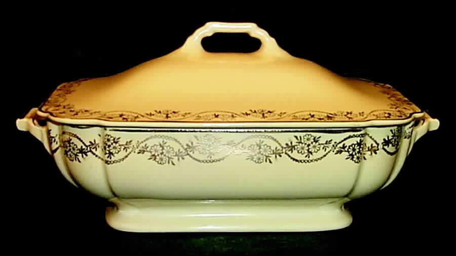 Garland Rectangular Covered Vegetable by Homer Laughlin -1