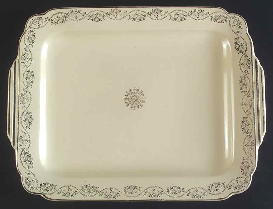 Garland 13" Oval Serving Platter by Homer Laughlin -1