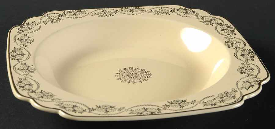 Garland Rim Soup Bowl by Homer Laughlin -1