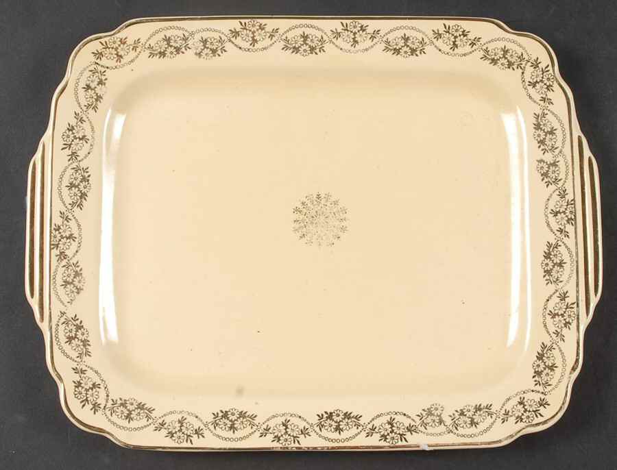 Garland 11" Oval Serving Platter by Homer Laughlin -1