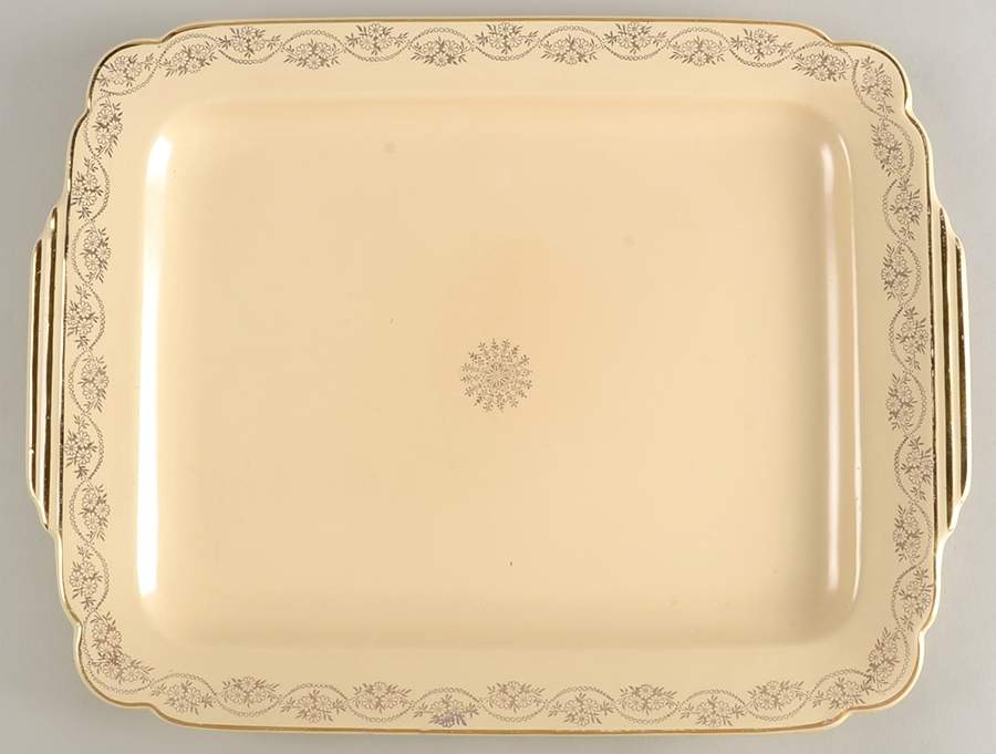 Garland 15" Oval Serving Platter by Homer Laughlin -1