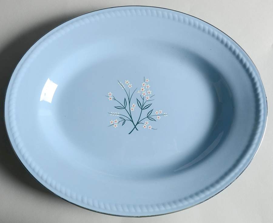 GCM101 13" Oval Serving Platter by Homer Laughlin -1
