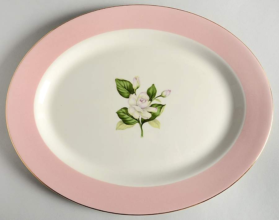 Glenwood 13" Oval Serving Platter by Homer Laughlin -1