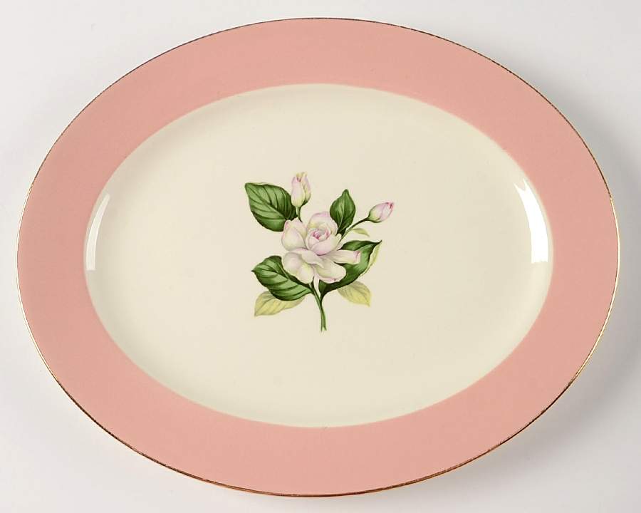 Glenwood 11" Oval Serving Platter by Homer Laughlin -1