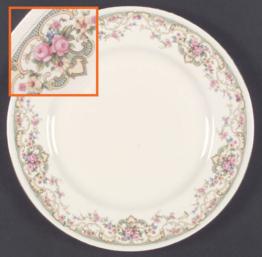 Gobelin Dinner Plate by Homer Laughlin -1