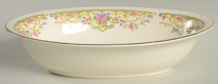 Gobelin 9" Oval Vegetable Bowl by Homer Laughlin -1
