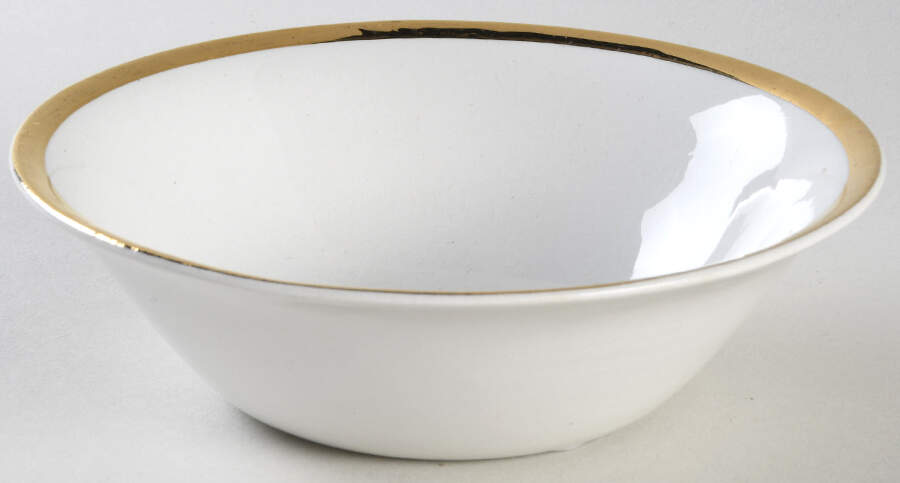 Gold Band Coupe Cereal Bowl by Homer Laughlin -1
