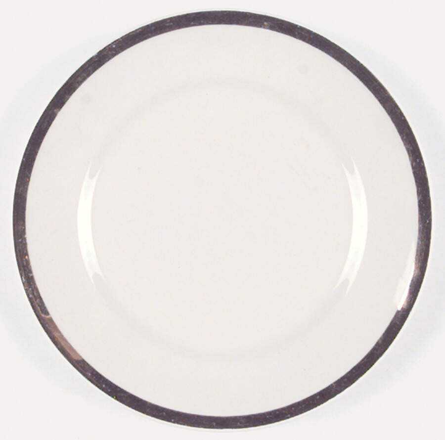 Gold Band Bread & Butter Plate by Homer Laughlin -1