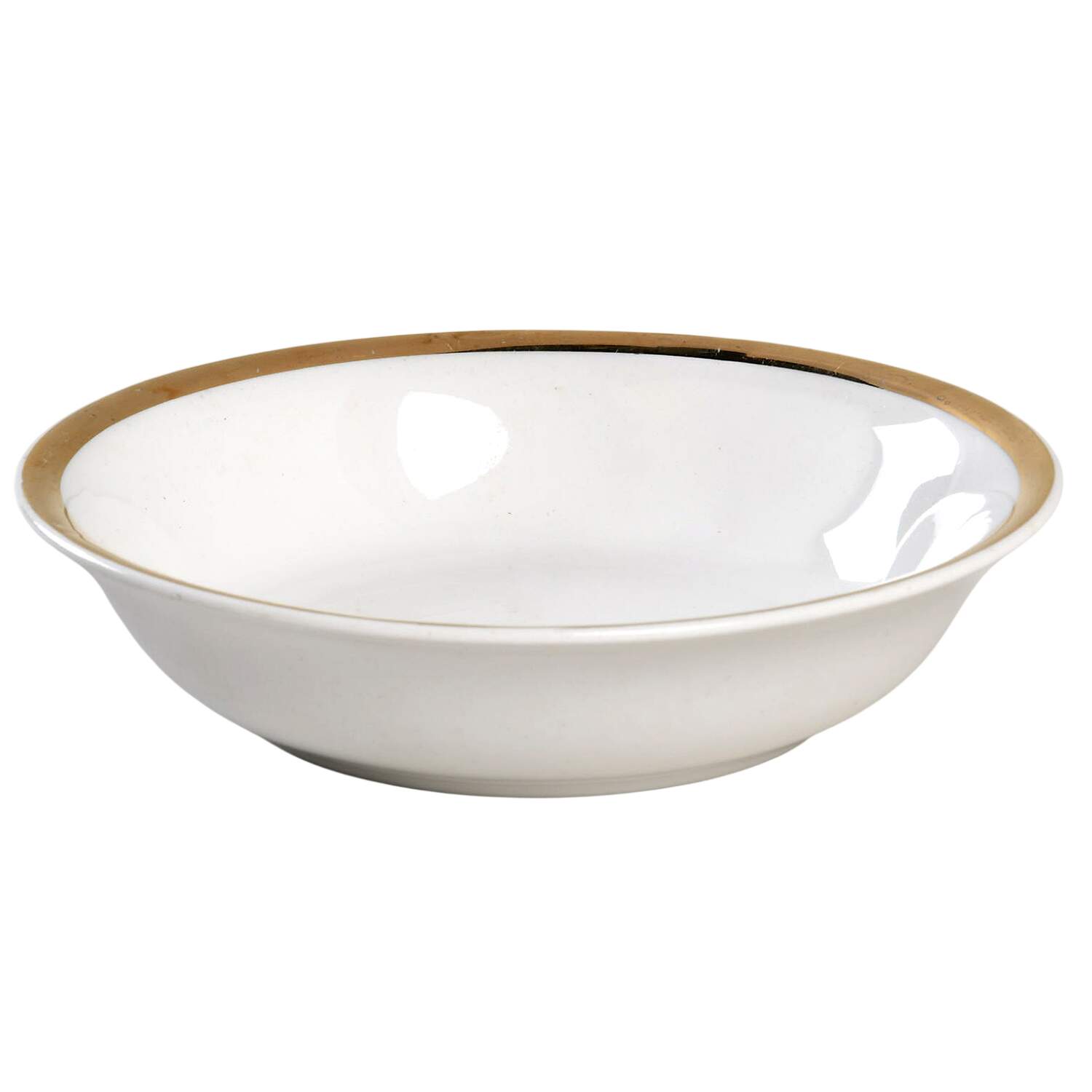 Gold Band Fruit/Dessert (Sauce) Bowl by Homer Laughlin -1