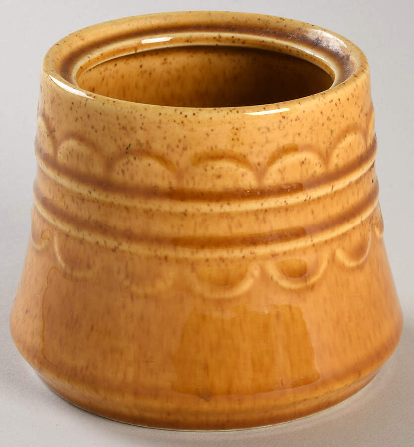 Golden Harvest Sugar Bowl No Lid by Homer Laughlin -1