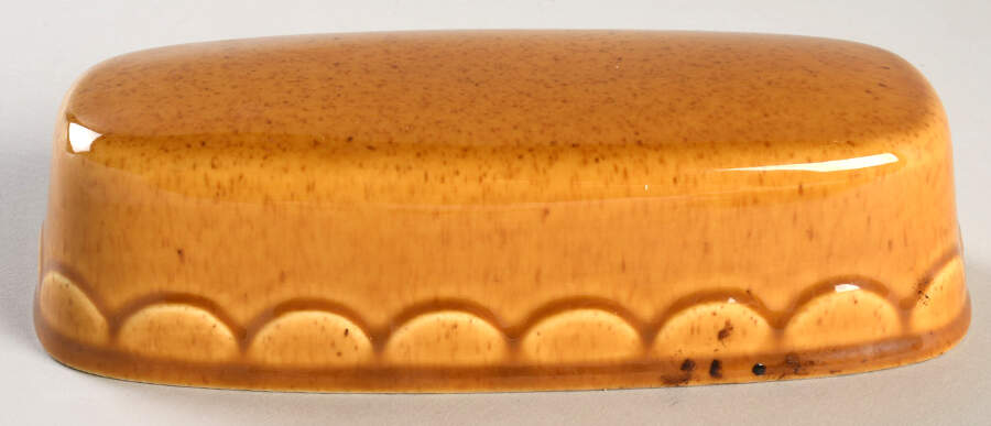Golden Harvest Lid for 1/4 Lb Butter by Homer Laughlin -1