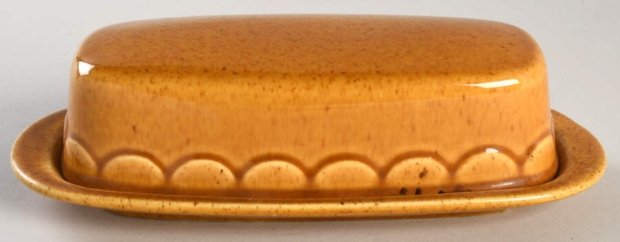 Golden Harvest 1/4 Lb Covered Butter by Homer Laughlin -1