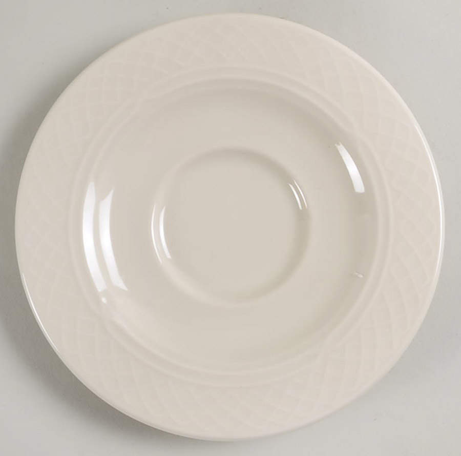 Gothic (Wide Rim) Saucer by Homer Laughlin -1